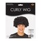 6 Pack Bulk Curly Black Wig Perfect for Costumes & Spirit Events